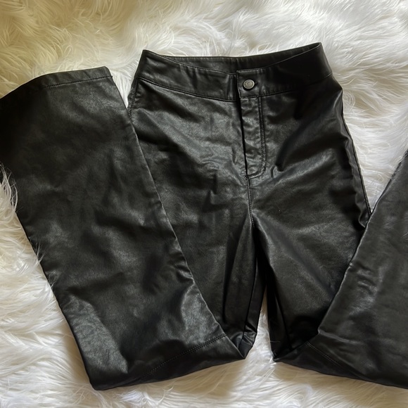 Free People Sasha Vegan Kick Flare Pants - Picture 11 of 13